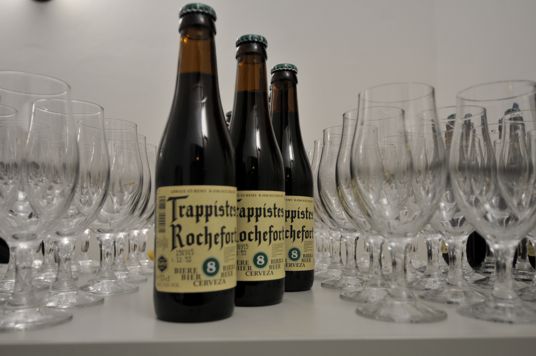 Birre trappiste pronte per una degustazione